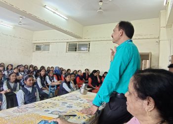 रयत विद्यार्थी विचार मंच संस्थेच्या वतीने मराठवाडा मित्रमंडळ माध्यमिक विद्यालयात आरोग्यविषयक जनजागृती कार्यक्रम संपन्न