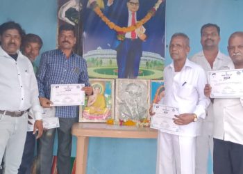 मौजे आडपिंपरी येथे शुक्रवार दिनांक 28/04/2023 विश्वरत्न डॉ बाबासाहेब आंबेडकर यांची 132 वी जयंती उत्साहात साजरी