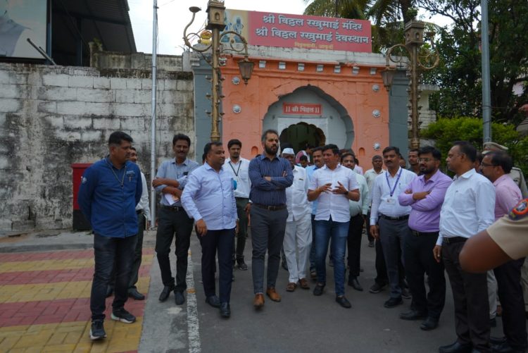 पालखी सोहळ्याच्या अनुषंगाने आयुक्त यांनी प्रशासनाला दिल्या सूचना…