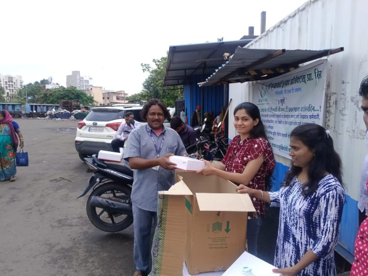 पिंपरी चिंचवड महानगरपालिका अंकित ए जी एन्वायरो इन्फ्रा प्रोजेक्ट्स प्रा.लि.पीसीएमसी सी अँड टी प्रकल्पाचा वर्धापन दिन सोहळा आनंदात पार पडला