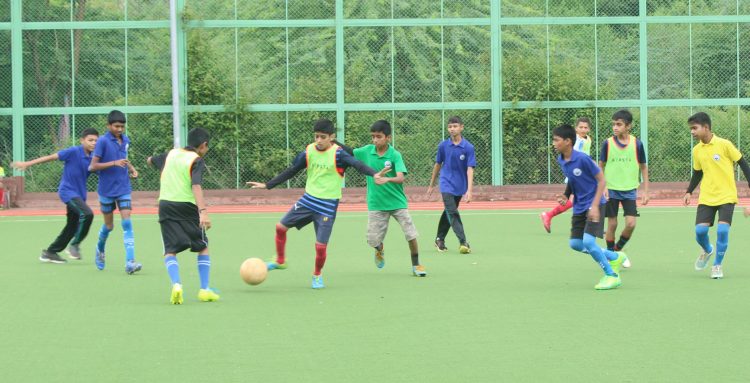 जिल्हास्तर शालेय क्रिडा स्पर्धा अंतर्गत सुब्रतो मुखर्जी कप फुटबॉल स्पर्धेचे आयोजन..