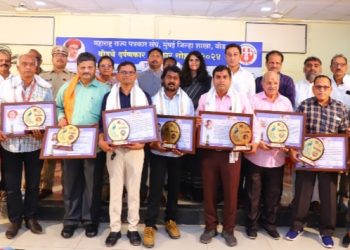 पत्रकारांचे प्रश्न सभागृहात मांडणार -आ.संदीप क्षीरसागर                     बीडच्या पत्रकारितेला जनतेचा लोकाश्रय – वसंत मुंडे