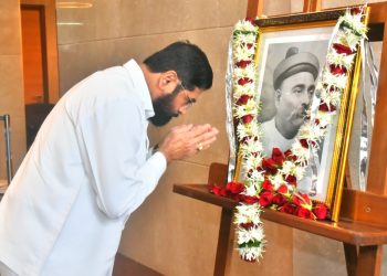 लोकमान्य टिळक यांना जयंतीनिमित्त मुख्यमंत्री एकनाथ शिंदे यांचे अभिवादन