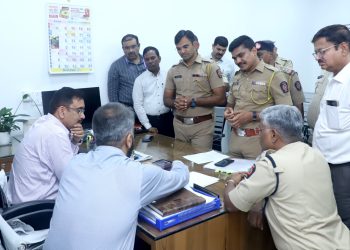 आषाढी वारी पालखी सोहळा मार्गाची पोलीस व महापालिका प्रशासनाकडून पाहणी