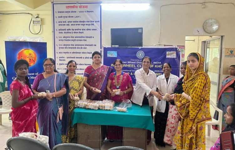 खोपोली नगर परिषद च्या डॉक्टर बाबासाहेब आंबेडकर रूग्णालयात स्तनपान सप्ताह साजरा