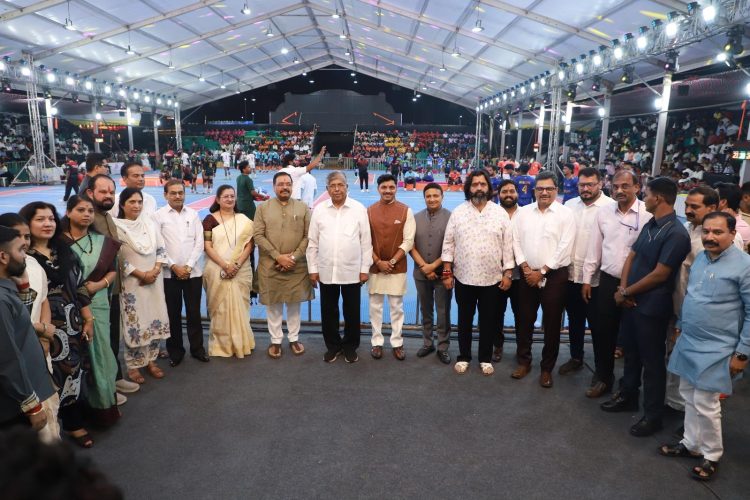 महापौर चषक सारख्या स्पर्धा राज्यातील युवा खेळाडूंना व्यासपीठ देण्यासाठी उपयुक्त – मंत्री चंद्रकांत (दादा) पाटील